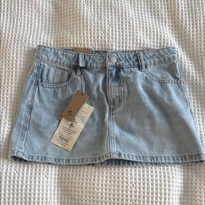 Thrills Sophie Ash Blue Mini Skirt